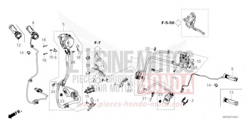 SWITCH/CABLE (DCT) CRF1100DM de 2021